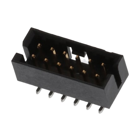 Molex MGrid Hdr Shrd SMT/Cap T&R .38AuLF 12Ckt 87832-1206